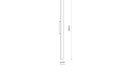 Demano LED buitenwandlamp lichtlijn IP54