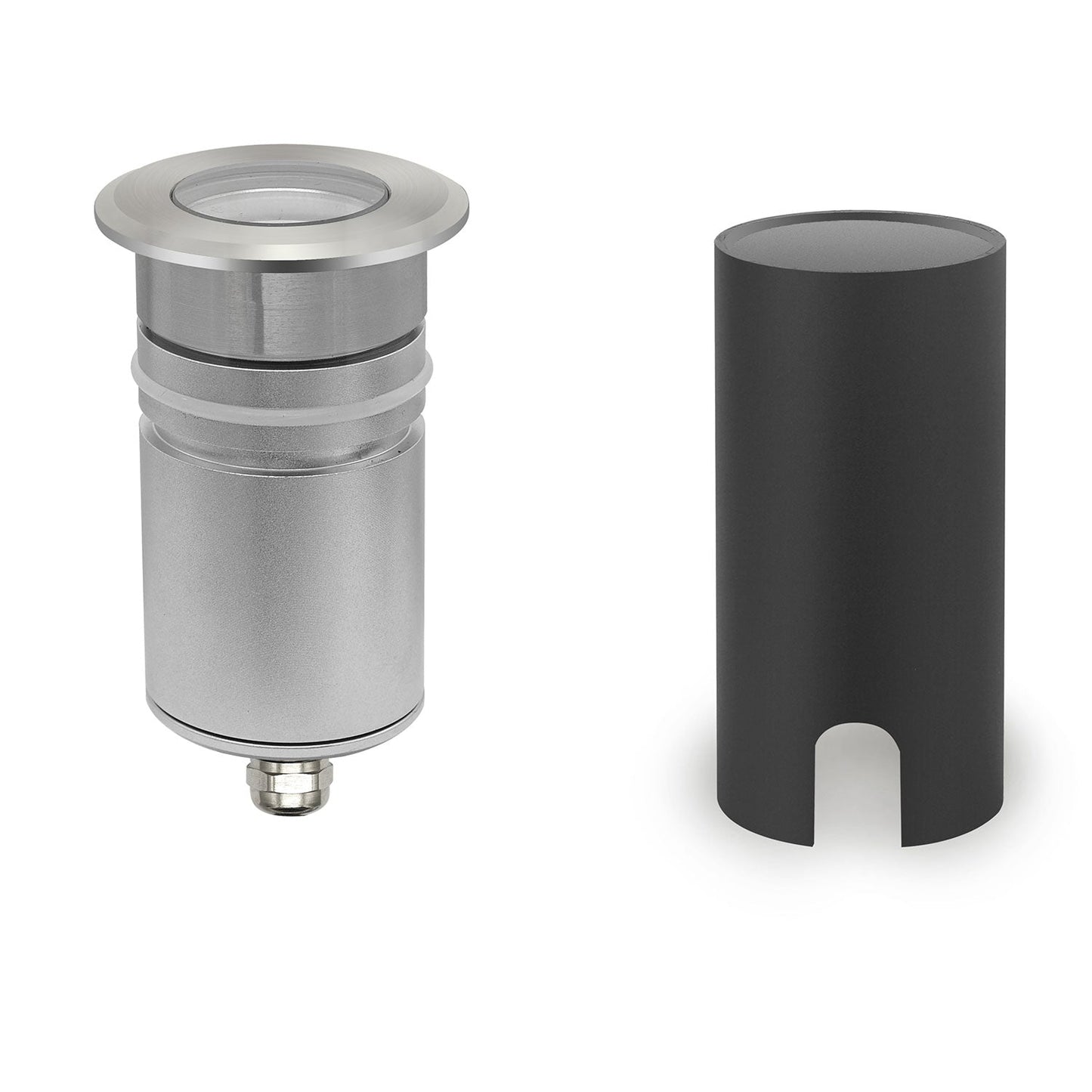 Grondspot RVS Ø45 3W 60° 3000K IP67