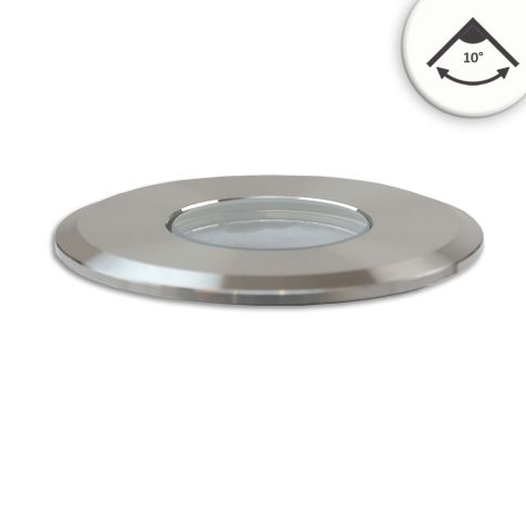 ISOLED 115670 grondspot RVS Ø55 10° 4000K IP67