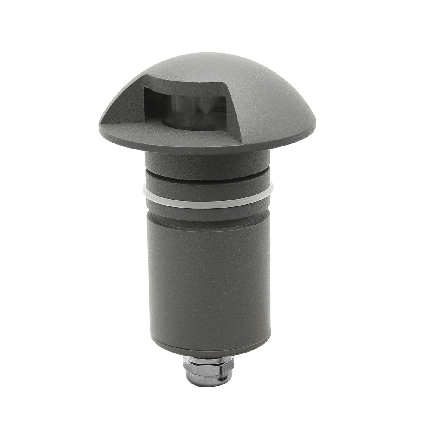 Grondspot zwart Ø60 1-zijdig 3W 60° 3000K IP67