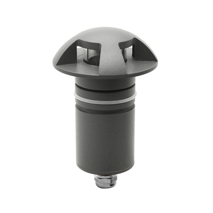 Grondspot zwart Ø60 4-zijdig 3W 60° 3000K IP67