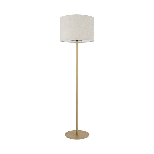 SANTANA staande lamp E27 163 cm crème goud