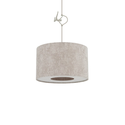 CEDRO hanglamp stoffen kap toepassing