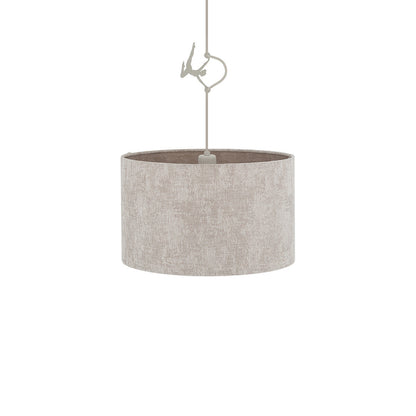 CEDRO hanglamp stoffen kap interieur