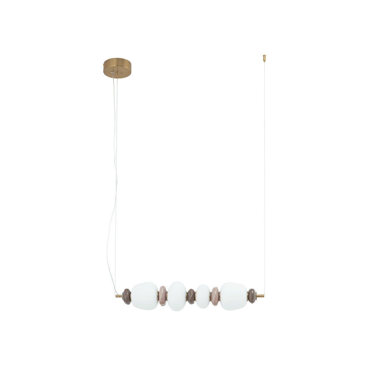 CERAMIC LED keramische hanglamp glas 3000K