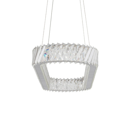 LUXORA OVAL kristallen kroonluchter eetkamer