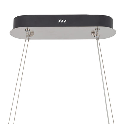 LUXORA OVAL kristallen kroonluchter sfeer