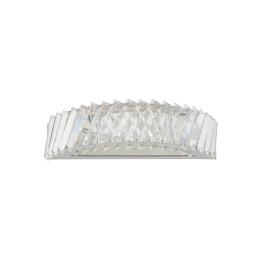 LUXORA LED kristallen wandlamp 38cm
