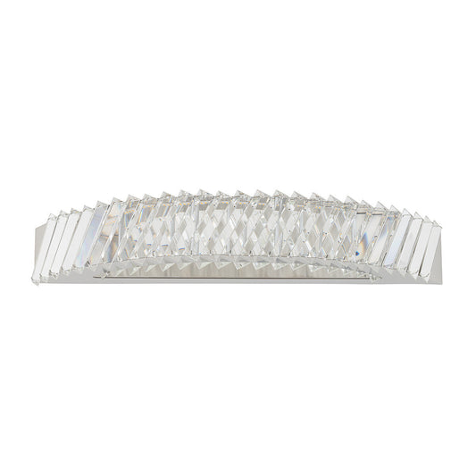 LUXORA LED kristallen wandlamp 59cm