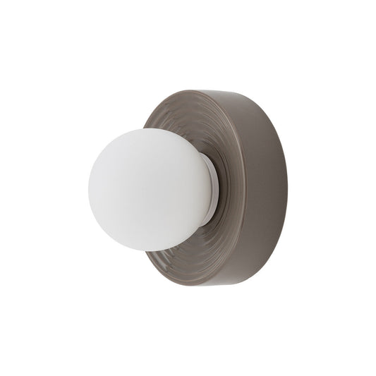 CLAY S keramische wandlamp bruin