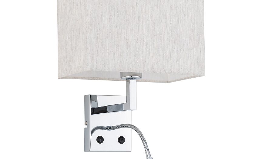 HOTEL MOOD LED wandlamp crème