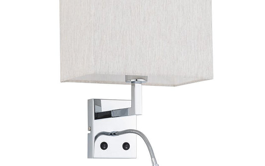 HOTEL MOOD LED wandlamp crème