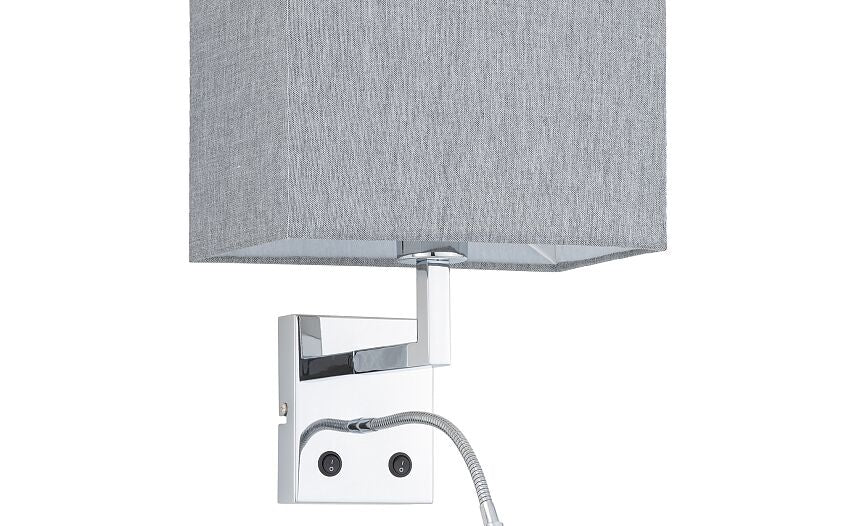 HOTEL MOOD LED wandlamp grijs