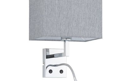 HOTEL MOOD LED wandlamp grijs