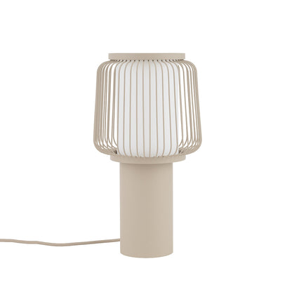 NOME tafellamp beige sfeer detail
