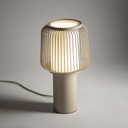NOME tafellamp beige sfeerbeeld interieur
