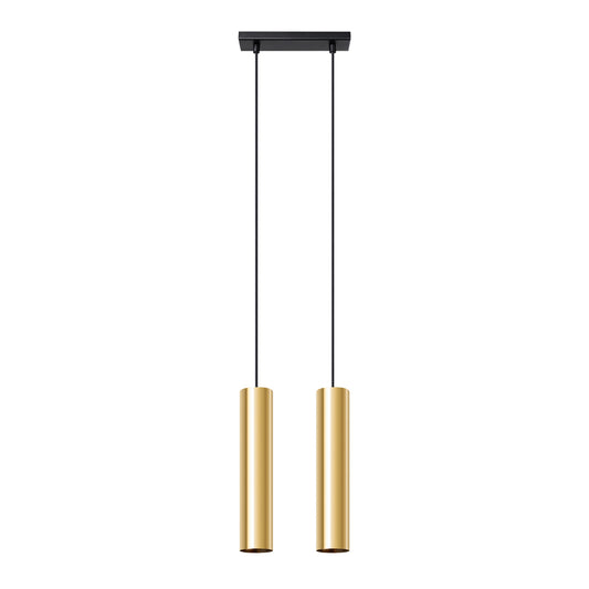 LAGOS 2 hanglamp 2x GU10 goud