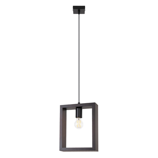 ARIES hanglamp E27 hout, wengé of wit