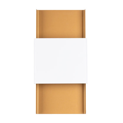 Wandlamp DURLIN goud-wit