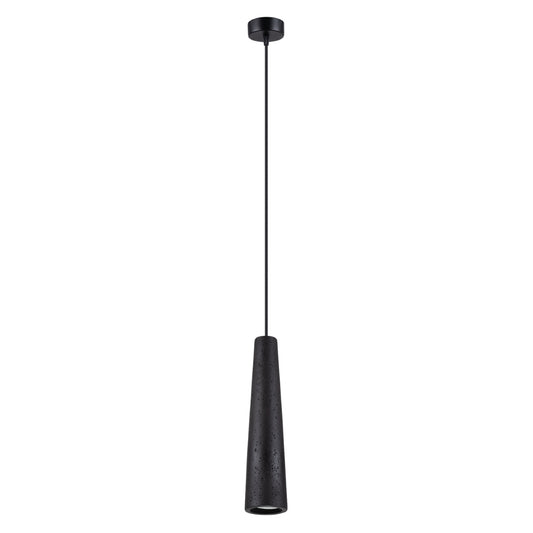ELECTRA hanglamp GU10 zwart met beton