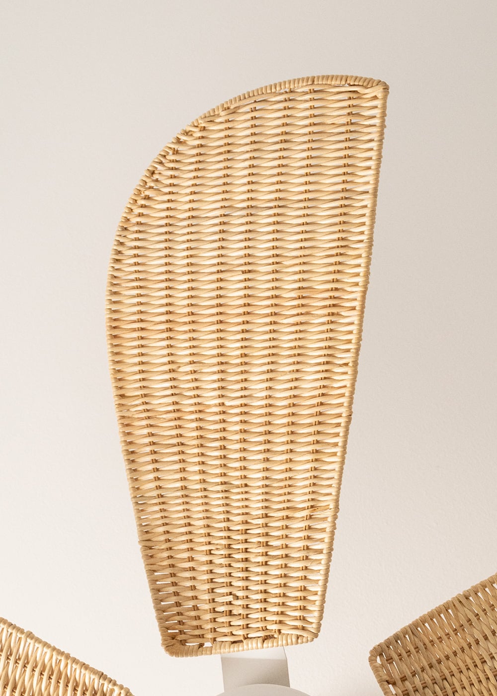 Rotanaro rotan plafondventilator met LED DC 40W Ø132 cm