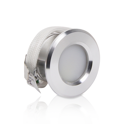 NISARO mini inbouwspot zilver