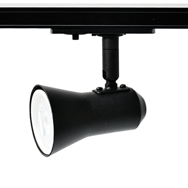 Comparo 3-fase GU10 railspot zwart