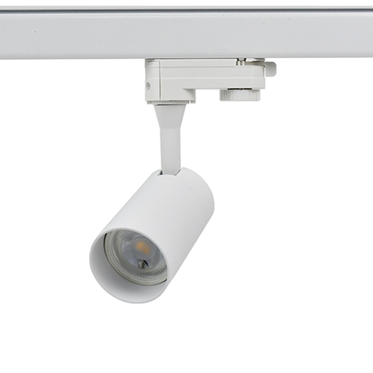 Basaro 3-fase GU10 railspot wit