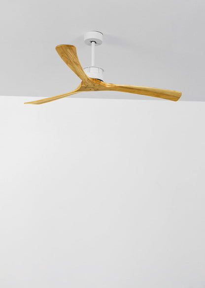Grandavo plafondventilator wit / licht hout