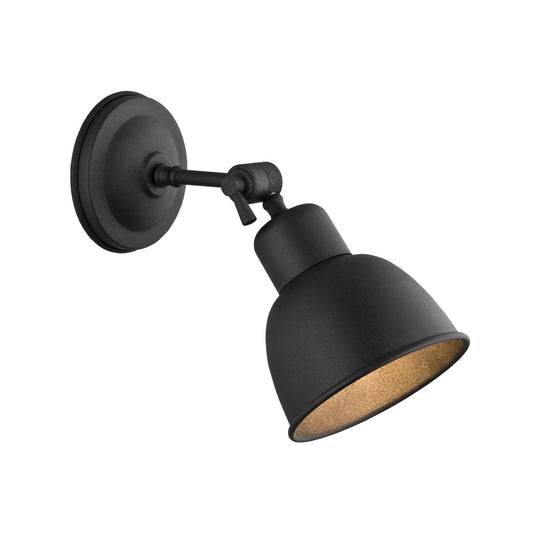 Eufrat wandlamp Zwart 1-lichts