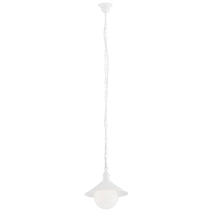 Erba Bis hanglamp Wit-opaal