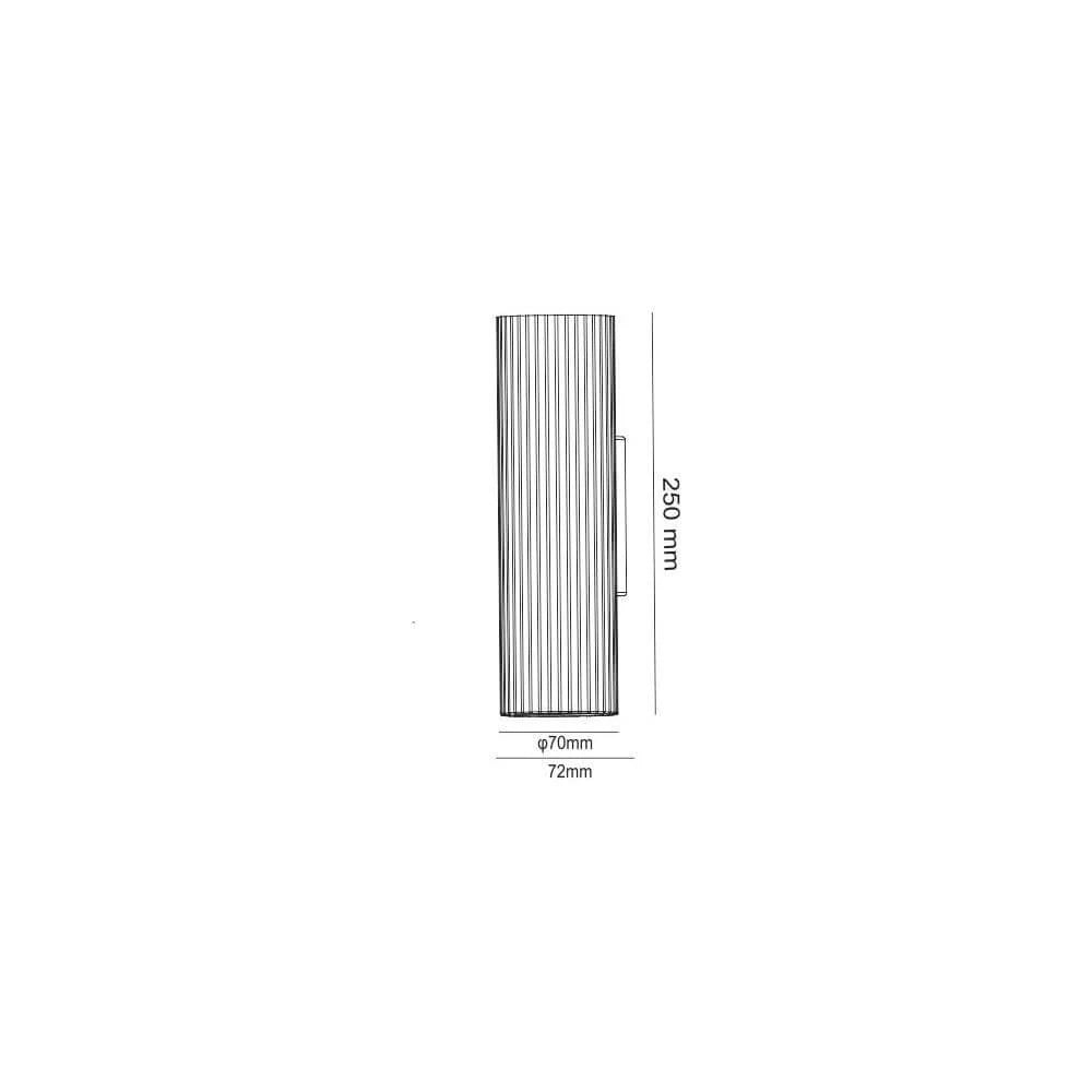 Wandlamp BREST (gips)