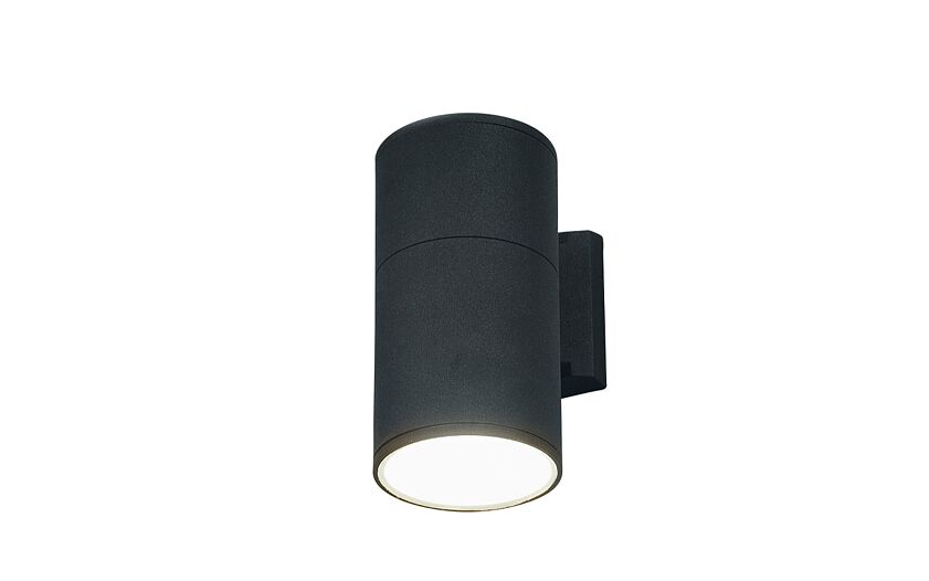 Fogaro E27 buitenwandlamp IP44 grafiet