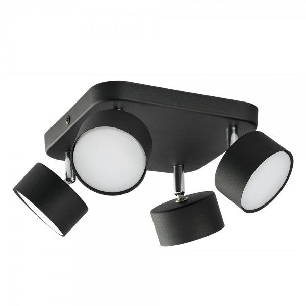 Rockaro buitenwandlamp spot grafiet sfeerbeeld gevel