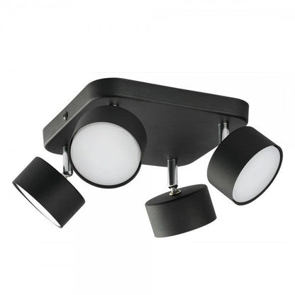 Rockaro buitenwandlamp spot grafiet sfeerbeeld gevel