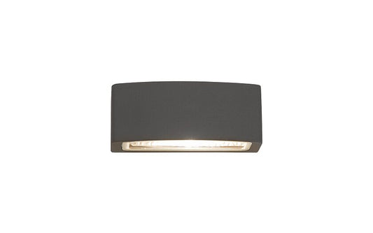 Brickano E27 buitenwandlamp up-down IP65 grafiet