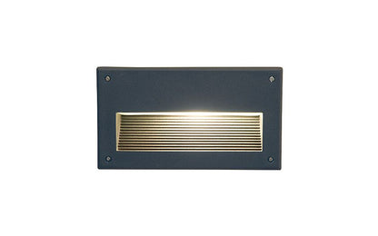 Basano E14 inbouw buitenwandlamp IP44 grafiet