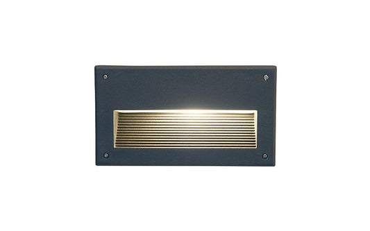 Basano E14 inbouw buitenwandlamp IP44 grafiet