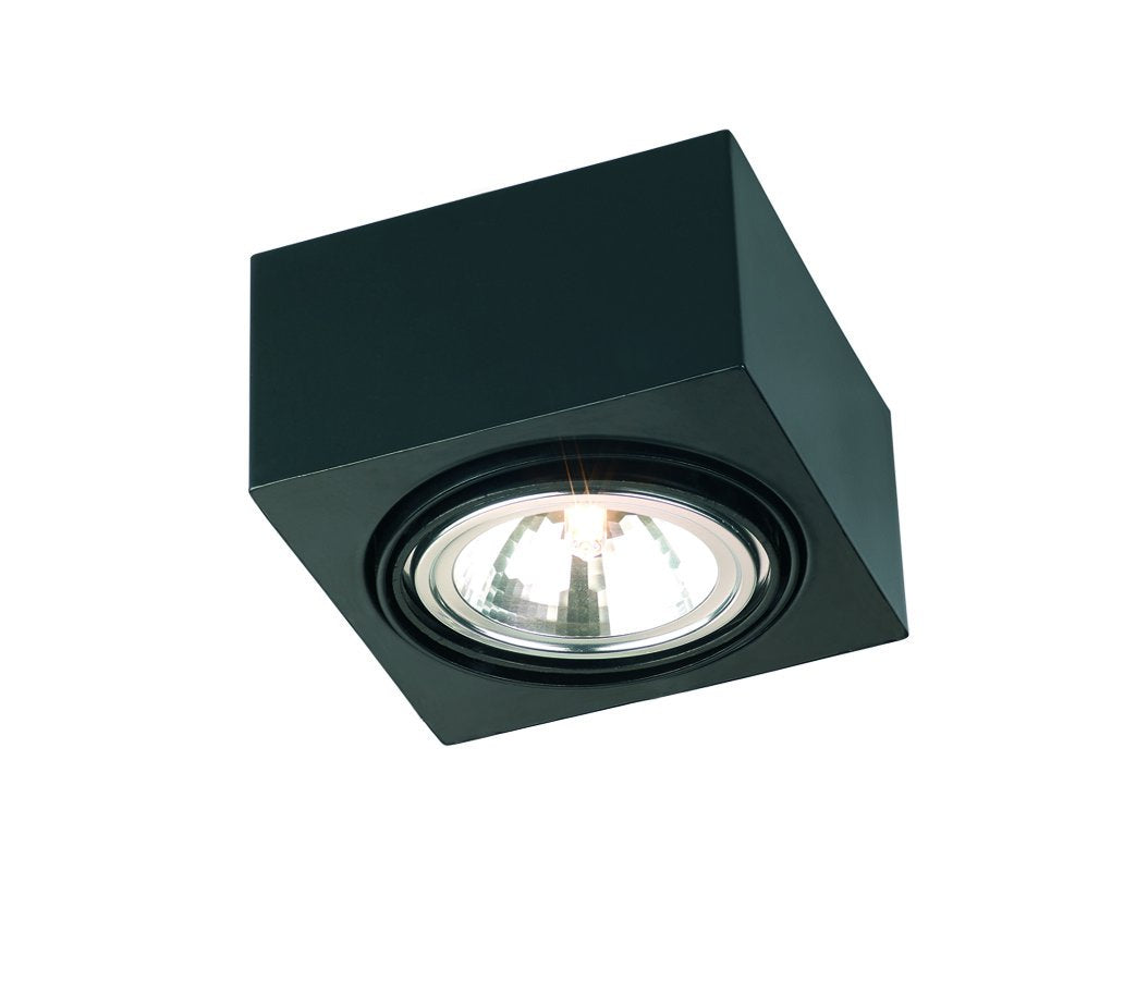 Rodos plafondlamp Zwart