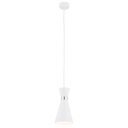 Lukka hanglamp Wit-chroom