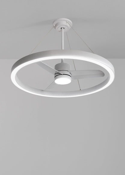 Halovaro plafondventilator met LED-lichtring DC 36W Ø108 cm