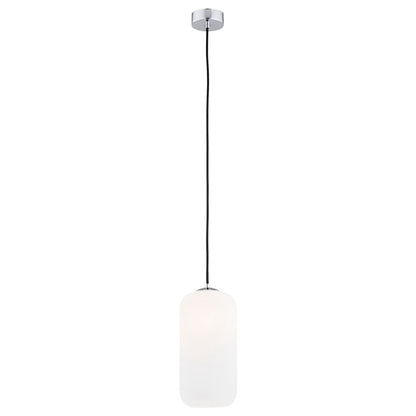 Kalimera hanglamp Opaalglas-chroom