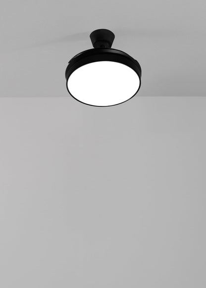 Clarivo plafondventilator met intrekbare bladen DC 40W LED Ø91 of Ø108 cm