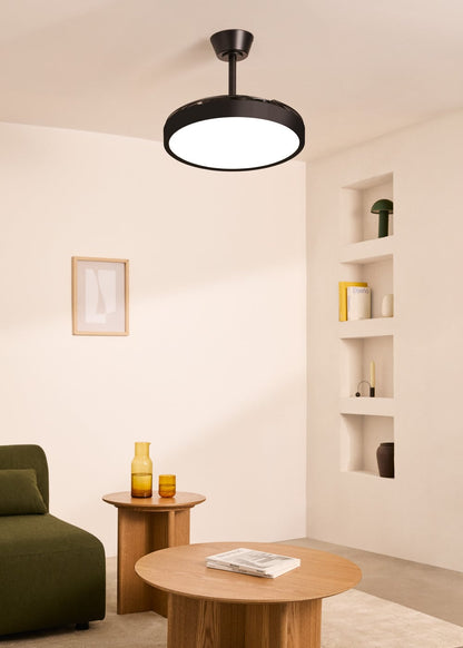 Studivo plafondventilator zwart