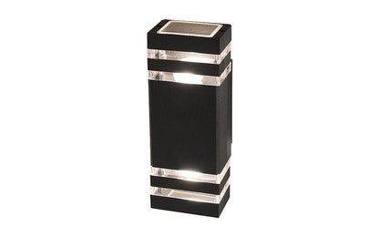 Riano E27 buitenwandlamp IP54 zwart