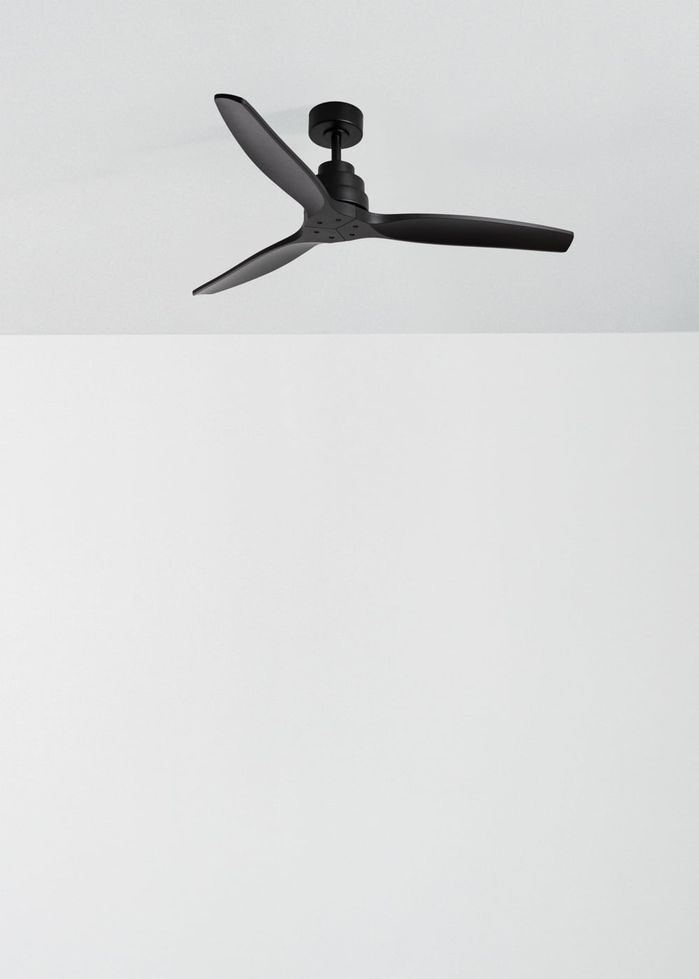 Stylavo plafondventilator zwart