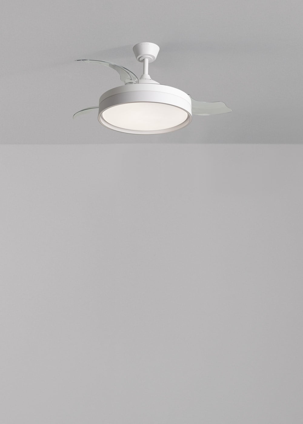 Edgivo plafondventilator wit