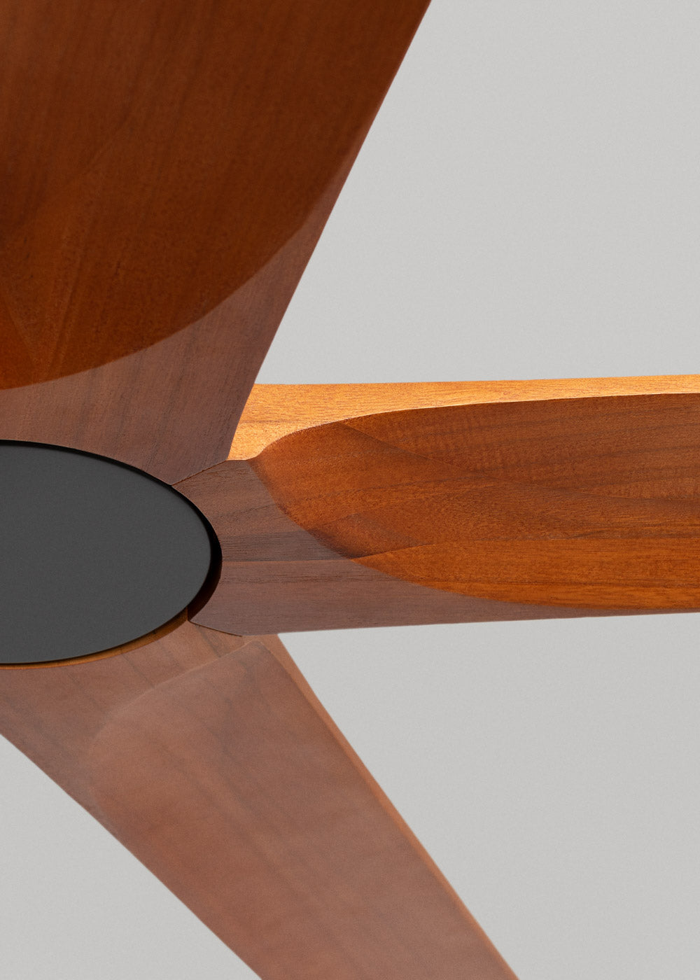 Robusavo XL/XXL plafondventilator zonder lamp 100% hout DC 40W Ø165 of Ø183 cm