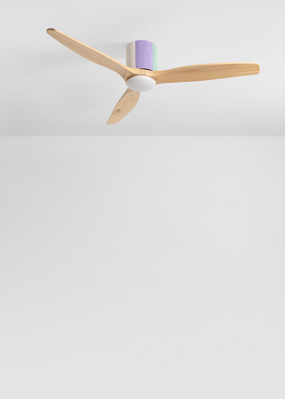 Textivo plafondventilator touw wit