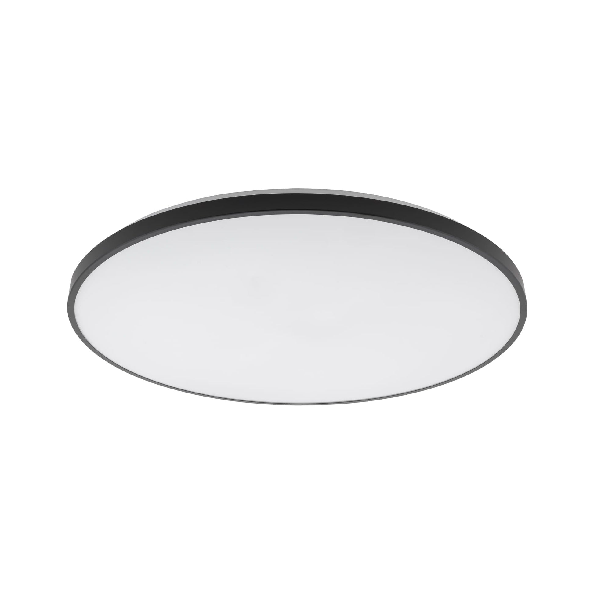 AGNES ROUND LED PRO zwart ronde plafondlamp IP44